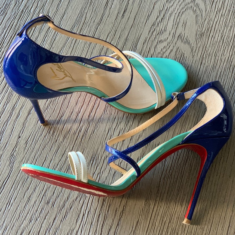 Christian Louboutin Neptune Gwynitta 100 Sandals